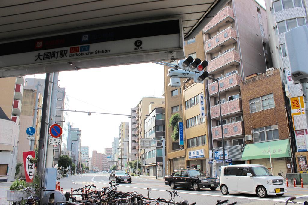 Daikoku Hostel Osaka Exterior foto