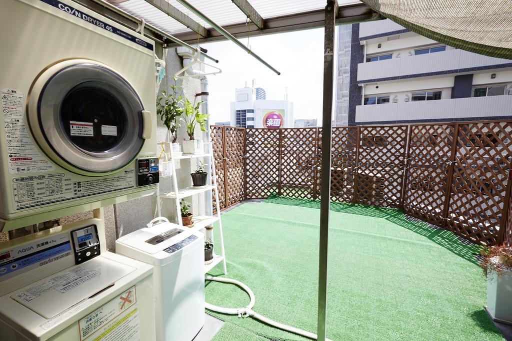 Daikoku Hostel Osaka Exterior foto